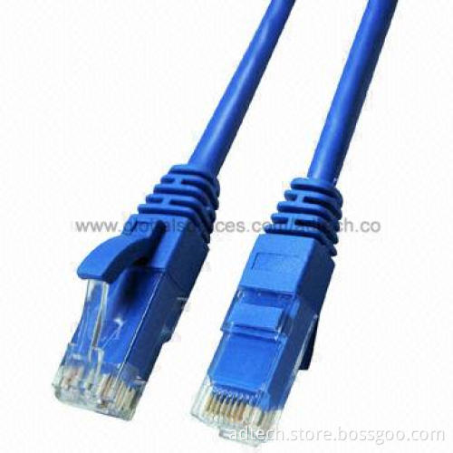 Cat6A Patch Leads UTP Molded in PVC UL Mark, Available in Various Colors and Lengths